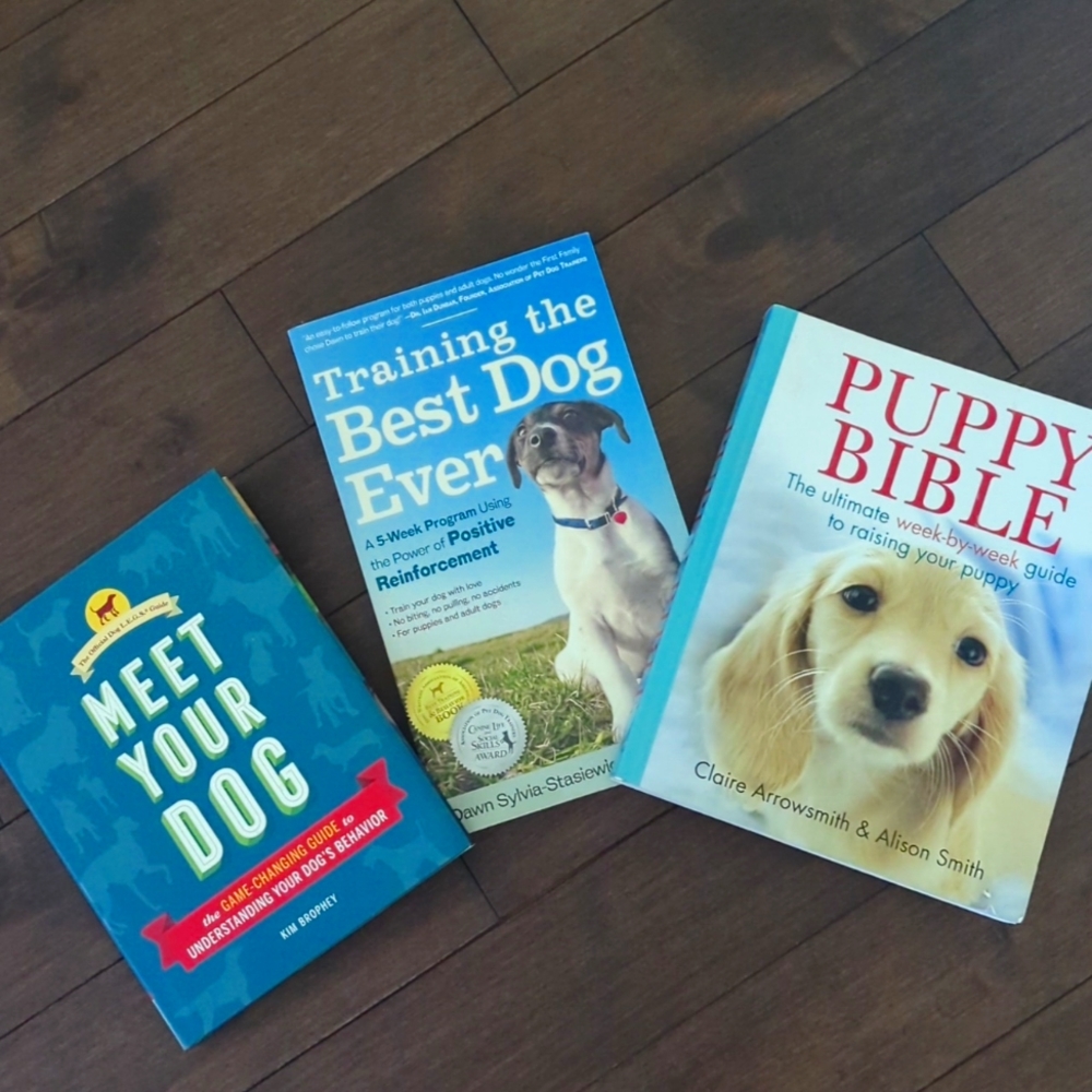 Dog / puppy training books